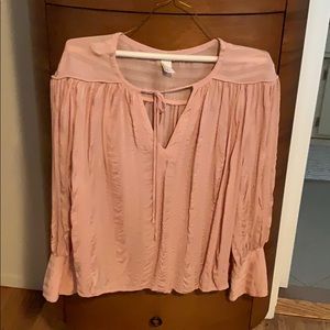 H and M painters blouse